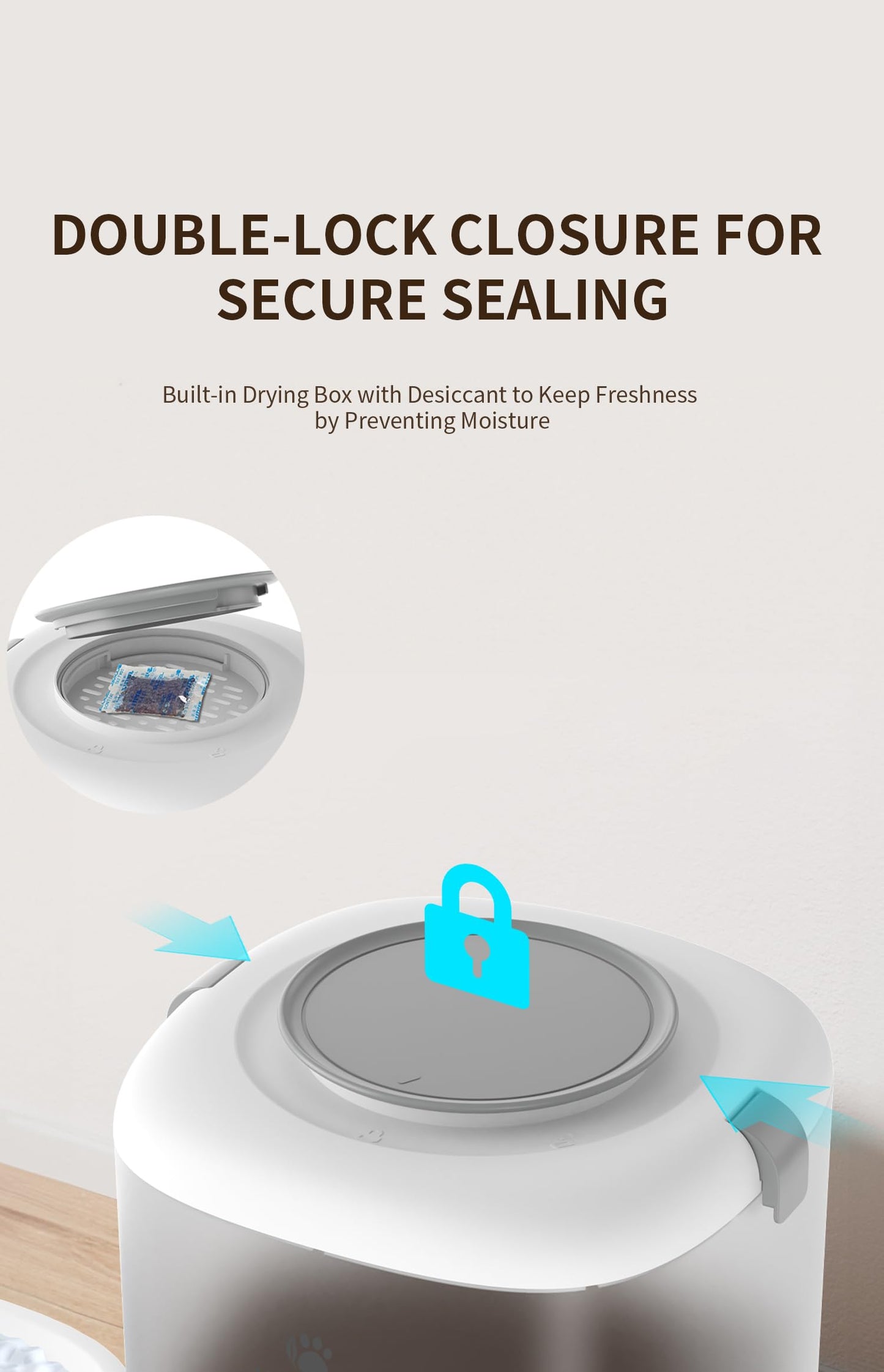 Willow & Paw Smart Automatic Pet Feeder and Water Dispenser Kit with HD Camera, Wi-Fi, 4.5L Feeder & 2.5L Fountain for Cats and Small Dogs